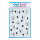 CraftStash A6 Background Stamp - Bird House