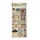 We R Memory Keepers Self Adhesive Layered Chipboard - Hall Pass*