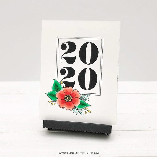 Concord & 9th Clear Stamps 6in X8in - Annuals*