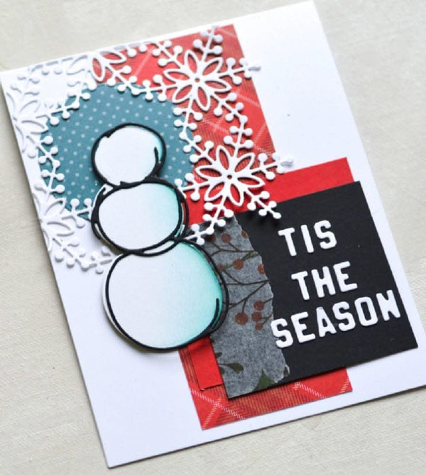 Memory Box Dies - Bauble Snowflake Corner*