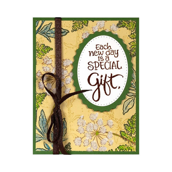 Stampendous Perfectly Clear Stamps - Wild Greens*