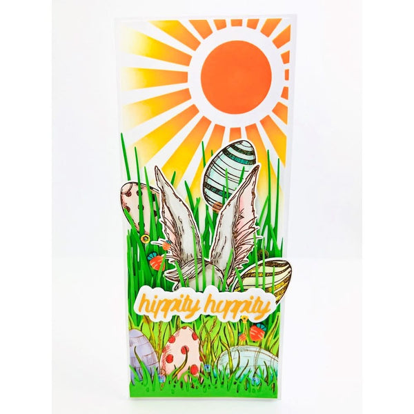 Picket Fence Studios Steel Dies - Hippity Hoppity To All*
