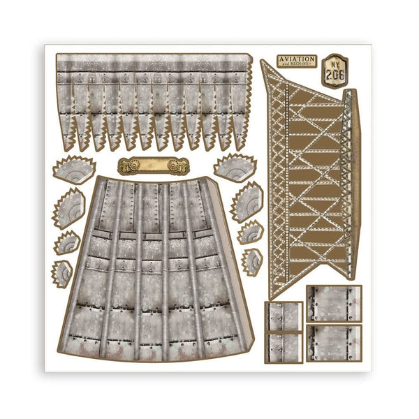 Stamperia 3D Paper Kit - Sir Vagabond Aviator*