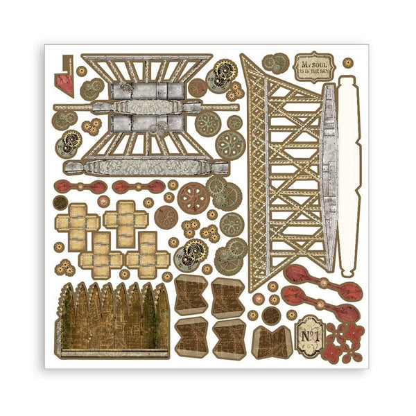 Stamperia 3D Paper Kit - Sir Vagabond Aviator*