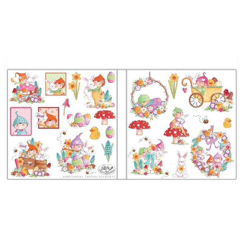 Craft Consortium Double-Sided Paper Pad 12"X12"  40-pack - Let Spring Begin*