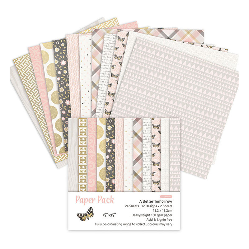 Poppy Crafts 6"x6" Paper Pack