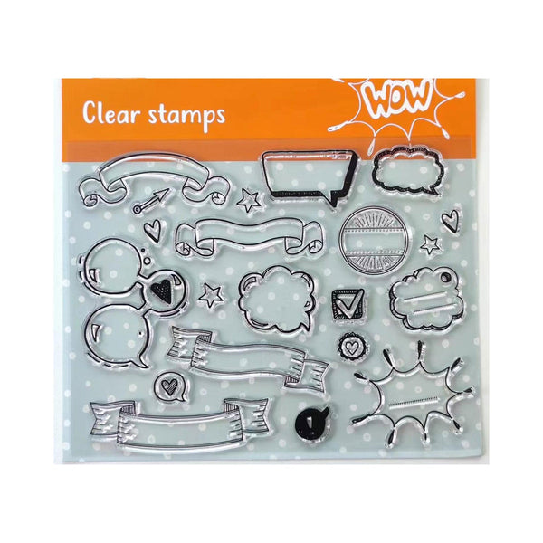 Craft Sensations Clear Stamps - Wow*