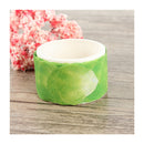 Poppy Crafts Flower Washi Sticker Roll - Green