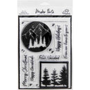 Maker Forte Clear Stamps By Hedgehog Hollow 6"X8" - Easy Winter Watercolour Scenes*