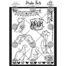 Maker Forte Clear Stamps By Hedgehog Hollow 6"X8" - Rawrsome*