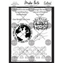 Maker Forte Cultured Collection Clear Stamps 6"X8" - One World*