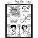 Maker Forte Cultured Collection Clear Stamps 6"X8" - Shades Of Power*