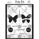 Maker Forte Clear Stamps By Varada Sharma Designs 6"X8" - Build A Butterfly Add On*