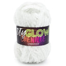 Lion Brand DIY Glow Chenille Yarn - Pearl