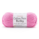 Premier Yarns Cotton Fair Bulky Yarn - Solid - Bubblegum 100g
