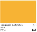 Cobra Artist Water Mixable Oil Colour  - 265 - Transparent Oxide Yellow 40ml*