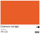 Cobra Artist Water Mixable Oil Colour  - 303 - Cadmium Red Light 40ml*