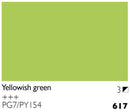 Cobra Artist Water Mixable Oil Colour  - 617 - Yellowish Green 40ml*