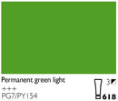 Cobra Artist Water Mixable Oil Colour  - 618 - Permanent Green Light 40ml*