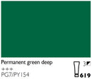 Cobra Artist Water Mixable Oil Colour  - 619 - Permanent Green Deep 40ml*