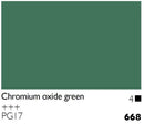 Cobra Artist Water Mixable Oil Colour  - 668 - Chromium Oxide Green 40ml*