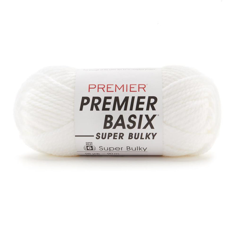 Premier Basix Super Bulky Yarn - White