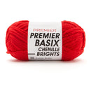 Premier Basix Chenille Brights Yarn - Poppy