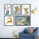 Poppy Crafts Cross-Stitch Kit 62 - Running Deer*