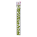 Queen & Co 12" Self-Adhesive Felt Fusion - Classic Scroll - Green*