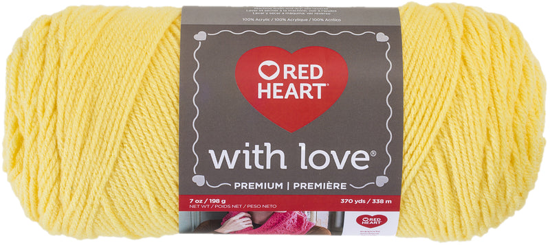 Red Heart With Love Yarn - Daffodil 198g^ – CraftOnline