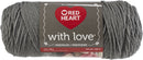 Red Heart With Love Yarn - Pewter 198g