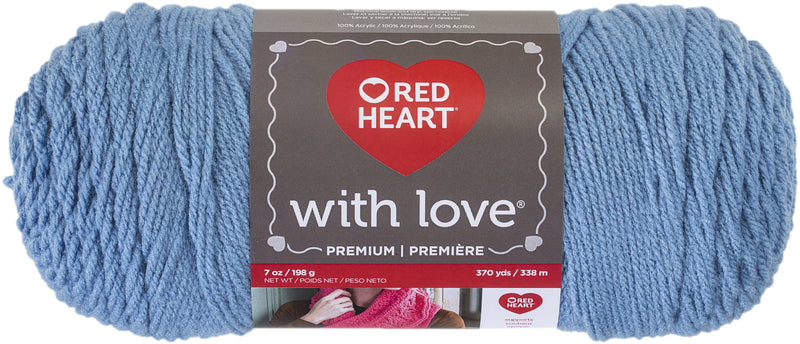 Red Heart With Love Yarn - Bluebell 198g