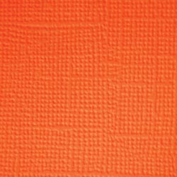 Doodlebug Textured Cardstock 12"X12" - Pumpkin*