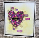 Woodware Clear Stamp 4"x 6" Singles - Bubble Heart*