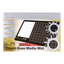 Tim Holtz - Travel Glass Media Mat 10.25 inchX15.5 inch - Left Hand*