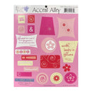 Arctic Frog Accent Alley 8"x9" Sticker Sheet - Flower Show*