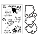 Poppy Crafts Cutting Dies & Stamp Set