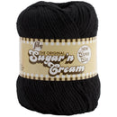 Lily Sugar'n Cream Yarn - Solids Super Size - Black