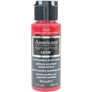 Americana Multi-Surface Satin Acrylic Paint 2oz - Red Hot*
