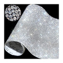 Poppy Crafts Self-adhesive Diamond Rhinestone Ribbon Sheet 20cm x 24cm*