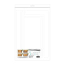 Heidi Swapp DIY Doormats Stencil - Solid Borders*^