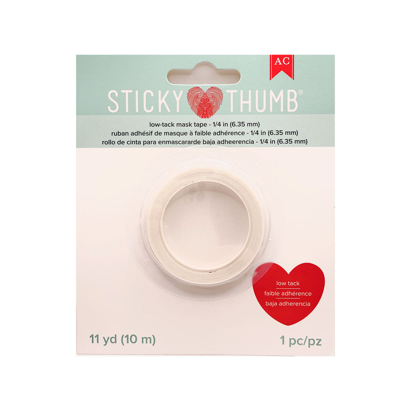 Sticky Thumb Low Tack Mask Tape - 11 Yards x 0.25 – CraftOnline