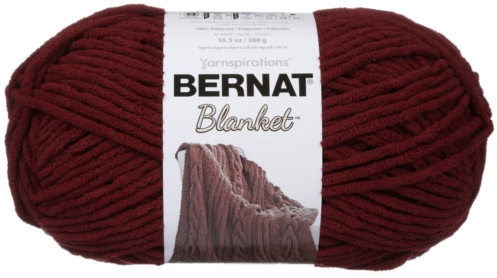 Bernat Blanket Big Ball Yarn - Purple Plum 300g – CraftOnline