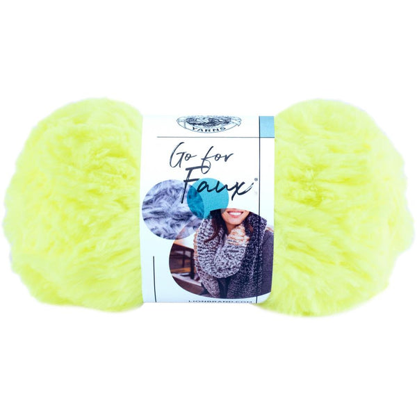 Lion Brand Go For Faux Thick & Quick Yarn - Zebra 100g