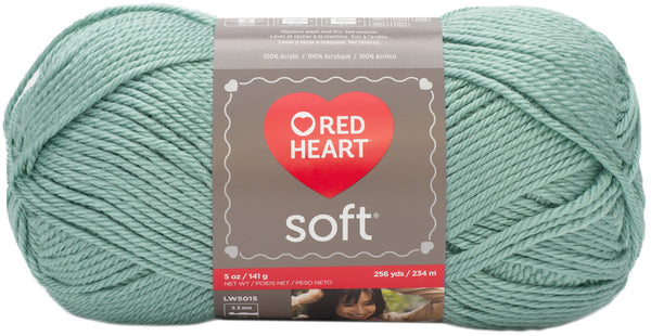 Red Heart Soft Yarn - Seafoam 140g