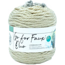 Lion Brand Go For Faux Duo Yarn - Tan/Mink 200g