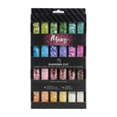 Moxy Chunky & Confetti Glitter .3oz 24/Pkg - Diamond Cut*