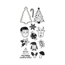 DCWV Stamp & Die Set - Holiday Cheer*