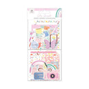 American Crafts Rainbow Avenue Ephemera Die-Cuts 70/Pkg - Icons, Rose Gold