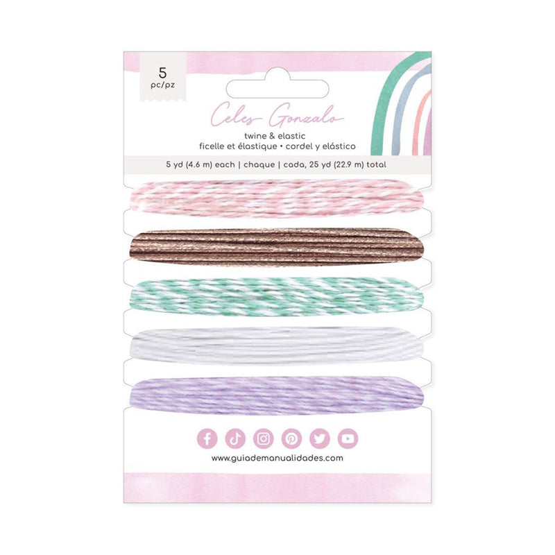 American Crafts Rainbow Avenue Trim Pack 5/Pkg*